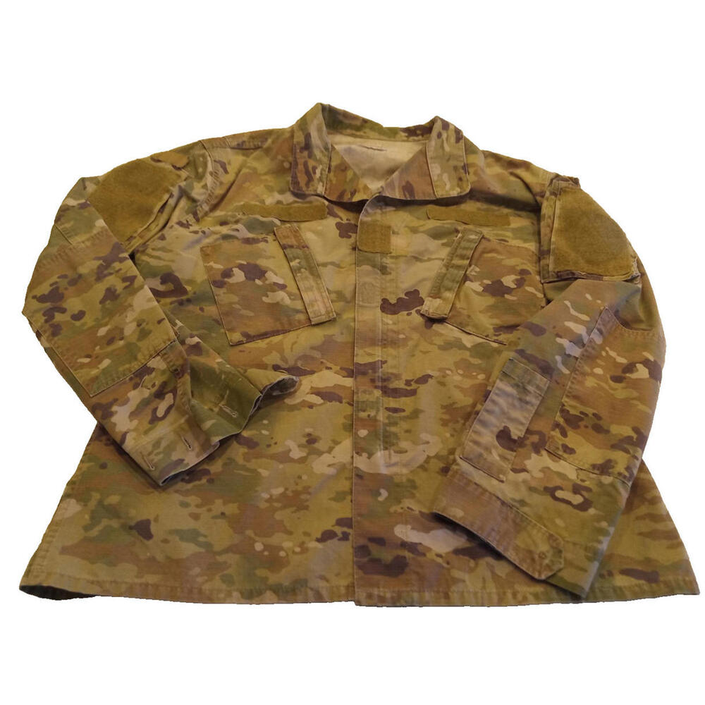 U.S. Army OCP Combat Shirt MultiCam Camo Men's XL Regular Genuine Issue